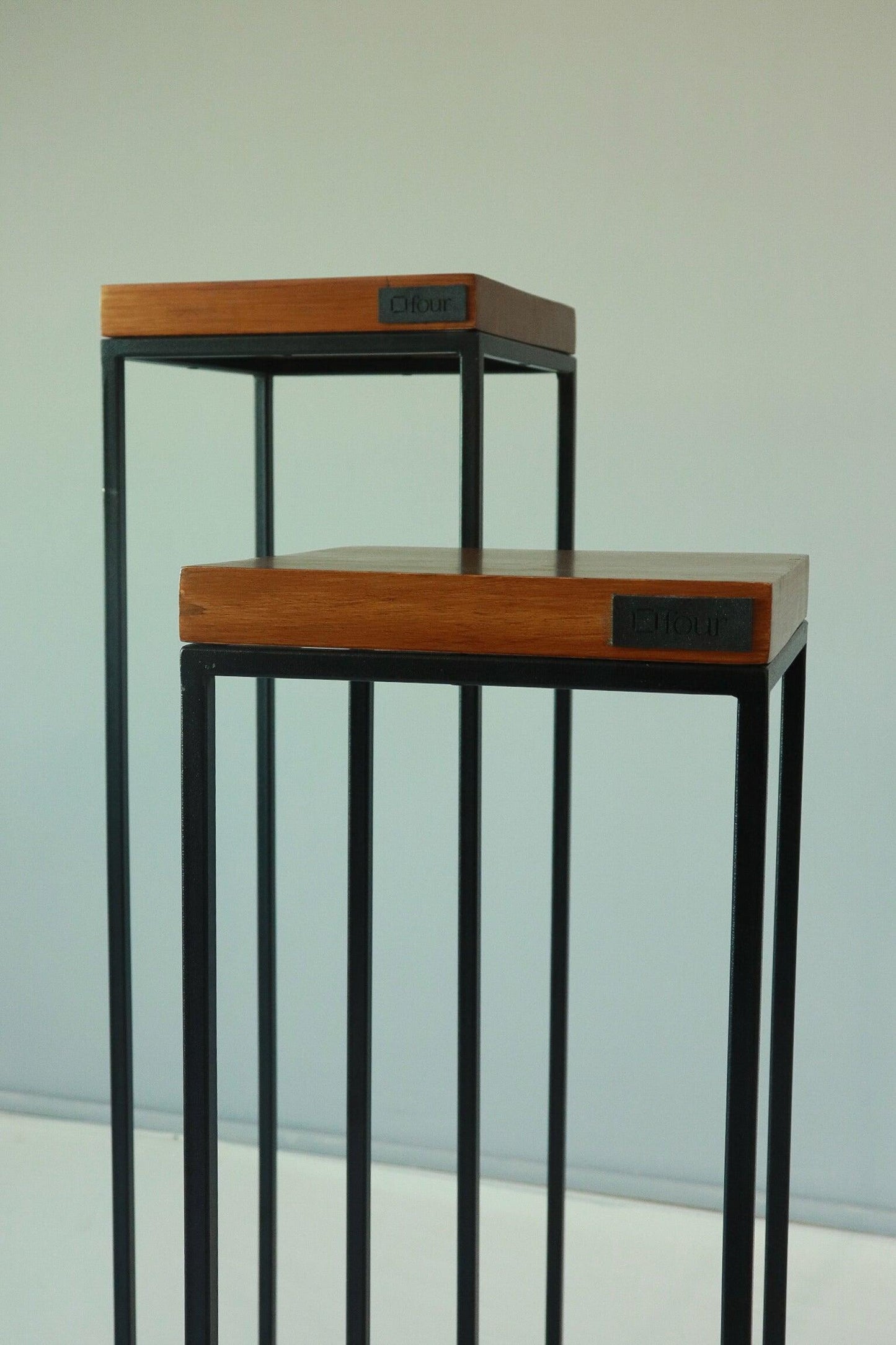 Corner Stands - Teak