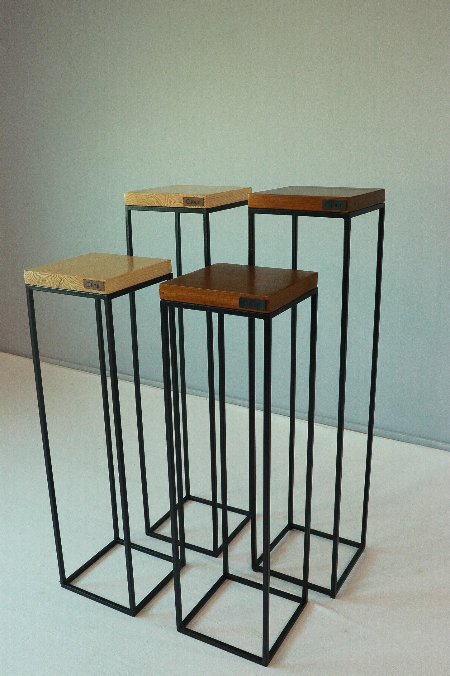 Corner Stands - Oak