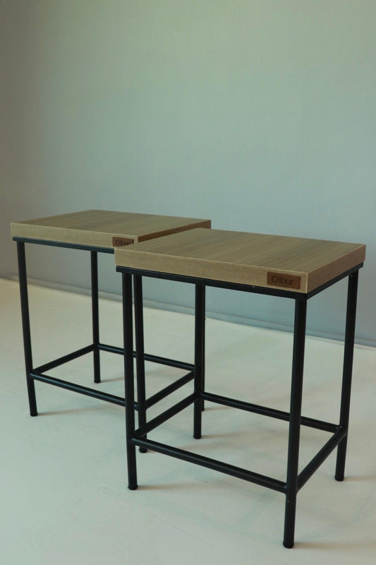 Stool Table - Oak