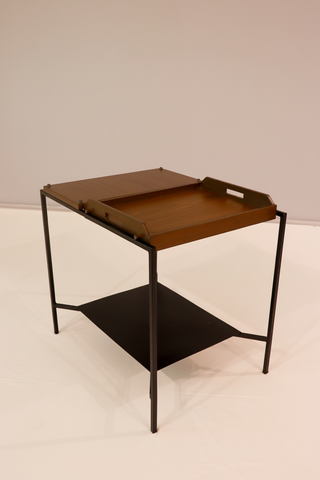 four Tray Table in Teak finish [H:52247715774765]
