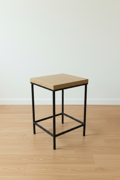 four Stool Table in White Oak finish