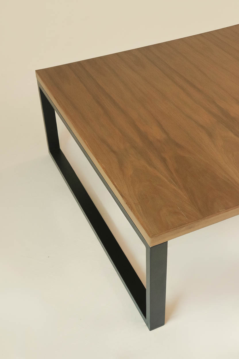 four Social Square in Teak finish